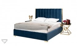 Ліжко 1,8 Фешн синє